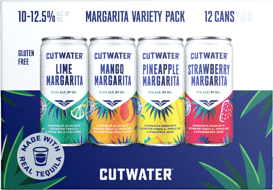 Cutwater Margarita Variety 12pk Can 200ml