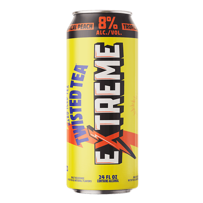 Twisted Tea Extreme Tropical Peach Can 24oz