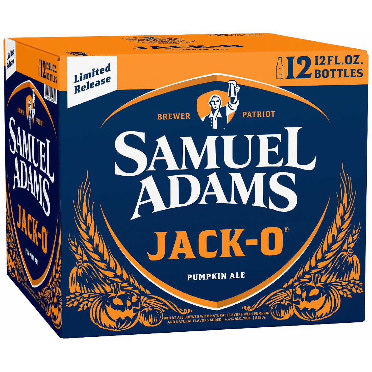 Sam Adams Jack-O 12pk Btl 12oz