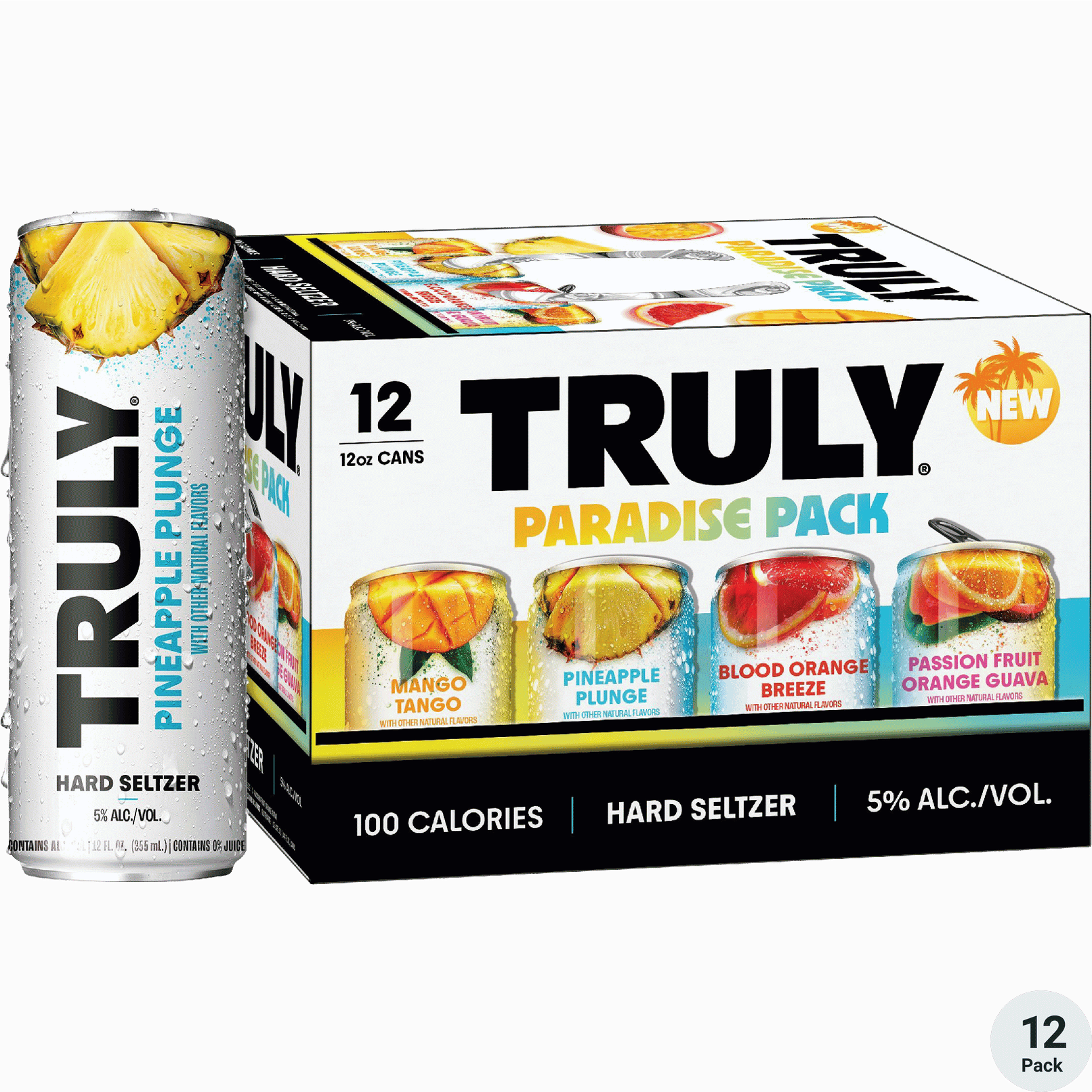 Truly Paradise Variety 12pk Can 12oz