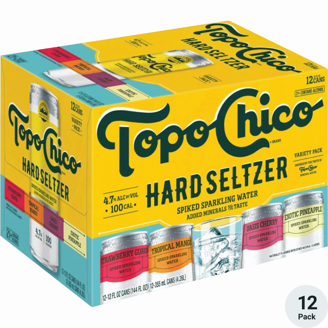 Topo Chico Variety 12pk Can 12oz