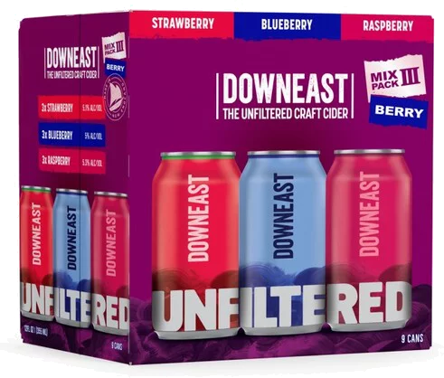Downeast Mix #3 Berry Variety 9pk Can 12oz