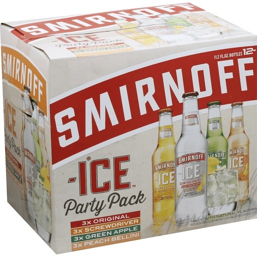 Smirnoff Ice Beer, Green Apple - 24 fl oz