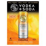 White Claw Vodka + Soda Pineapple 0 (455)
