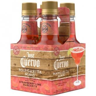 Jose Cuervo Strawberry Lime Margarita (4 pack bottles) (4 pack bottles)