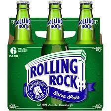 Rolling Rock Extra Pale Beer (6 pack 12oz bottles) (6 pack 12oz bottles)