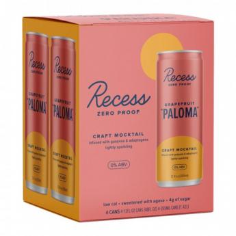 Recess Zero Grapefruit Paloma (4 pack 12oz cans) (4 pack 12oz cans)
