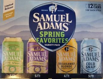 Sam Adams Variety (12 pack 12oz cans) (12 pack 12oz cans)