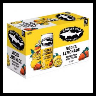 Dogfish Head Strawberry Vodka Lemonade (8 pack 12oz cans) (8 pack 12oz cans)