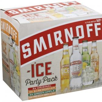 Smirnoff Ice Party Pack (12 pack 12oz bottles) (12 pack 12oz bottles)