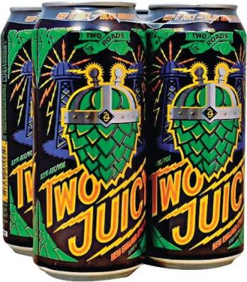 Two Roads Two Juicy (4 pack 16oz cans) (4 pack 16oz cans)