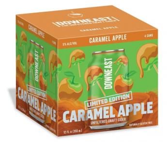 Downeast Caramel Apple Cider (4 pack 12oz cans) (4 pack 12oz cans)