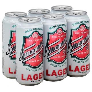 Narragansett Lager (6 pack 16oz cans) (6 pack 16oz cans)