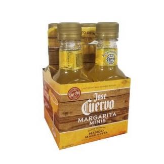 Jose Cuervo Authentic Mango Margarita (4 pack bottles) (4 pack bottles)