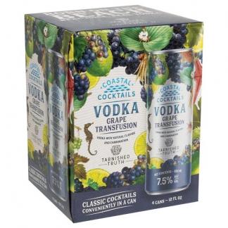 Coastal Cocktails Grape Transfusion (4 pack 250ml cans) (4 pack 250ml cans)