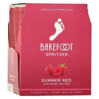 Barefoot Refresh Summer Red (4 pack 250ml cans) (4 pack 250ml cans)