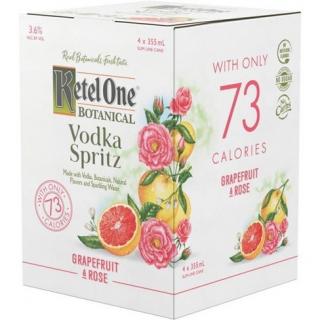 Ketel One Botanical Grapefruit & Rose Vodka Spritz (4 pack 12oz cans) (4 pack 12oz cans)