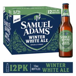 Sam Adams Winter White Ale (12 pack 12oz bottles) (12 pack 12oz bottles)