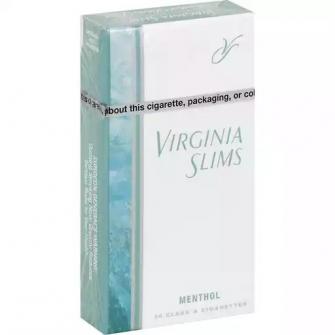 Virginia Slims Menthol Silver Box