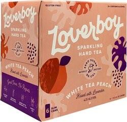 Loverboy White Tea Peach (6 pack 12oz cans) (6 pack 12oz cans)