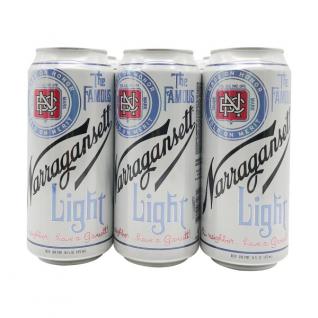 Narragansett Light (6 pack 16oz cans) (6 pack 16oz cans)