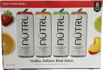 Nutrl Vodka Seltzer Variety #2 (8 pack cans) (8 pack cans)