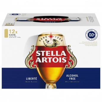 Stella Artois Liberte 0.0 (12 pack 12oz cans) (12 pack 12oz cans)