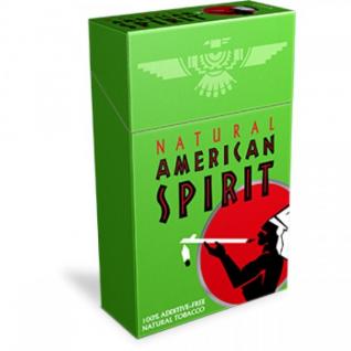 American Spirit Light Green Box